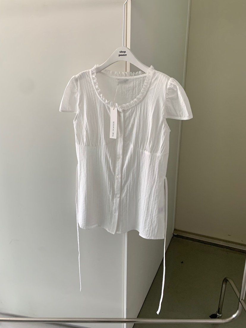 SHOP POSTER東大門㊣實拍女裝新款休閑人氣熱賣襯衫蕾絲衫SHOP_POSTER襯衫/蕾絲衫