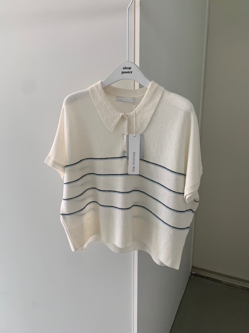 SHOP POSTER東大門㊣直郵女裝新品休閑推薦真品25春夏針織衫SHOP_POSTER針織衫