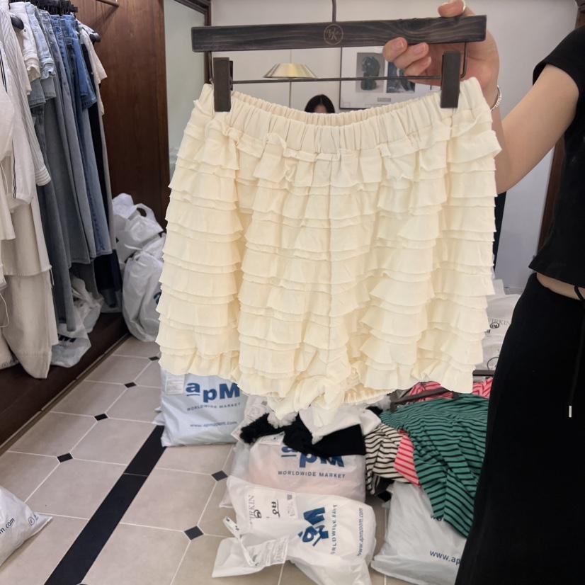 VIRKIN韓國代購㊣女裝新品職業休閑時尚推薦真品25春夏短褲VIRKIN短褲