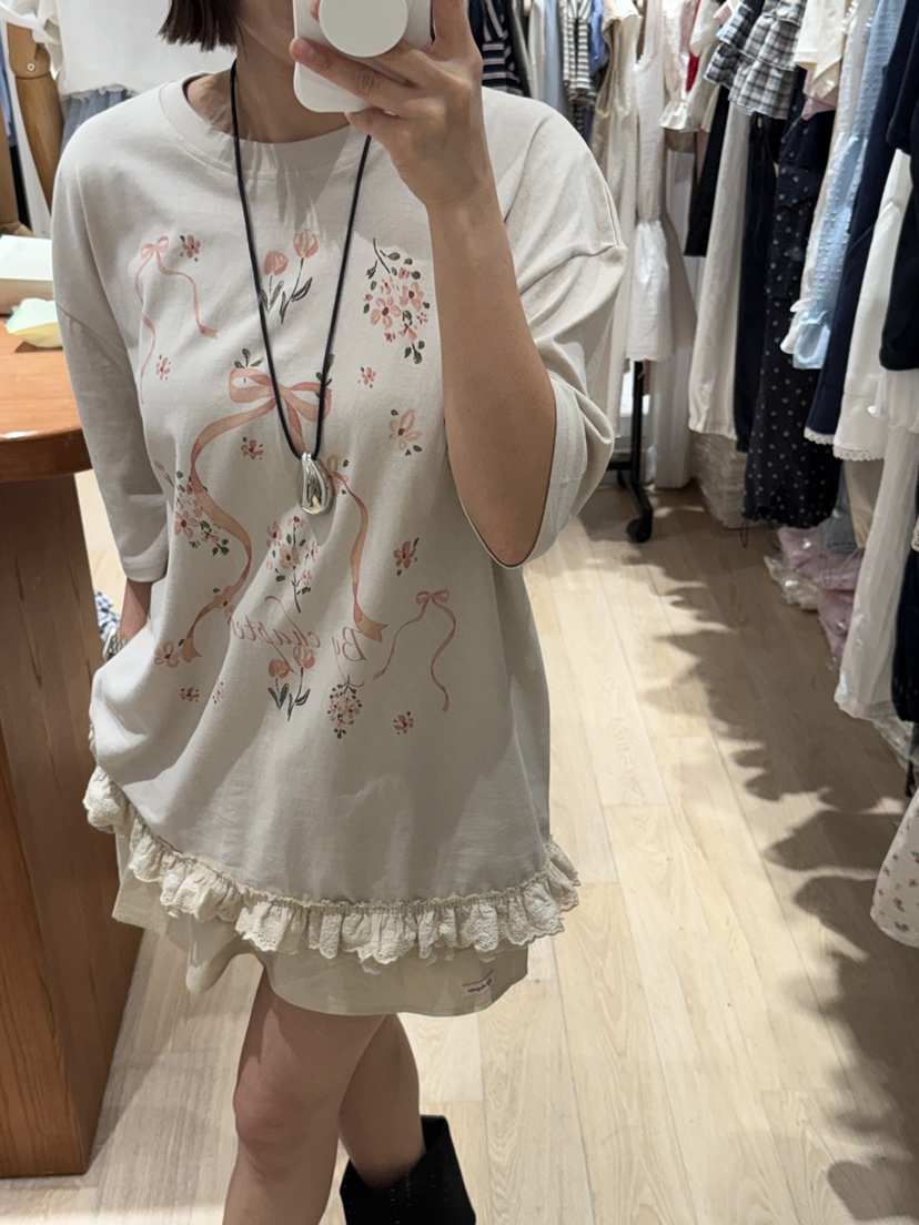 BY CHAPTER韓國代購㊣女士新品人氣時尚熱賣休閑職業真品T恤ChapterT恤