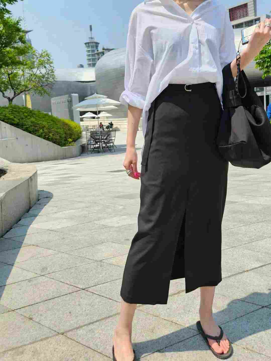 MARID東大門㊣實拍女士新品熱賣推薦真品休閑時尚25春夏長裙MARID長裙