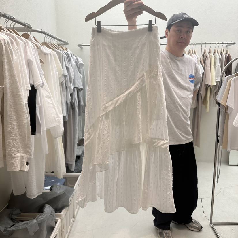 HUMMING BIRD東大門㊣代購女裝新款熱賣25春夏休閑真品長裙HUMMING BIRD長裙