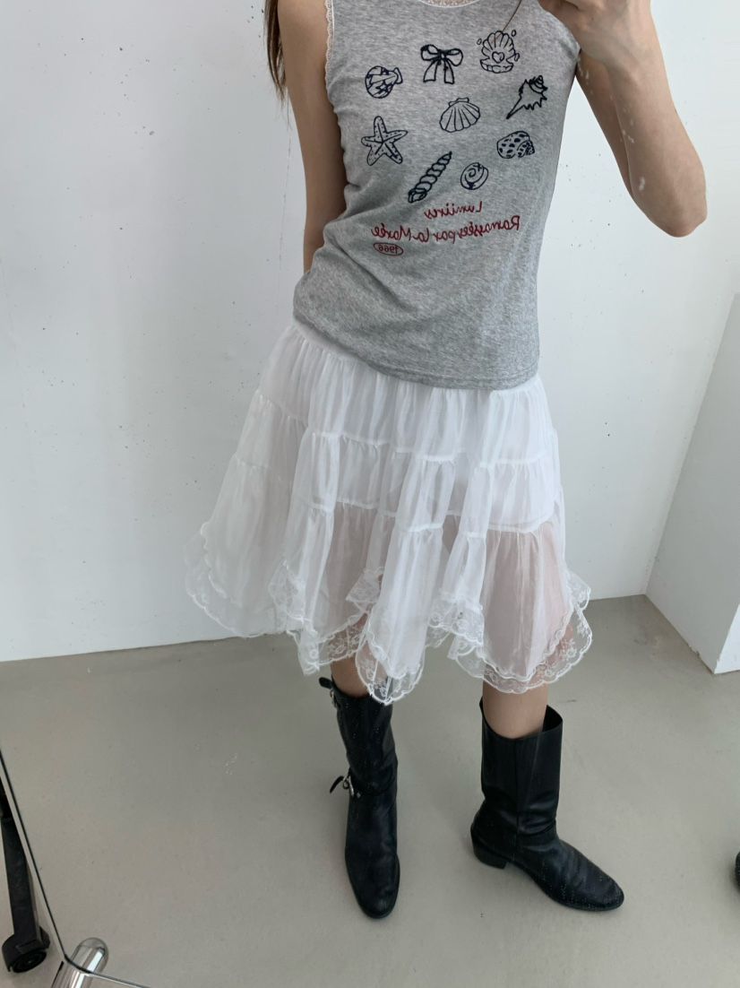 MIMME韓國代購㊣女裝新款推薦時尚真品熱賣25春夏半身裙中短裙MIMME半身裙/中短裙