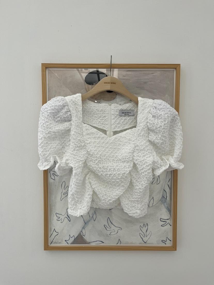AMUSE SEOUL東大門㊣代購女士新款真品推薦職業襯衫蕾絲衫AMUSE SEOUL襯衫/蕾絲衫