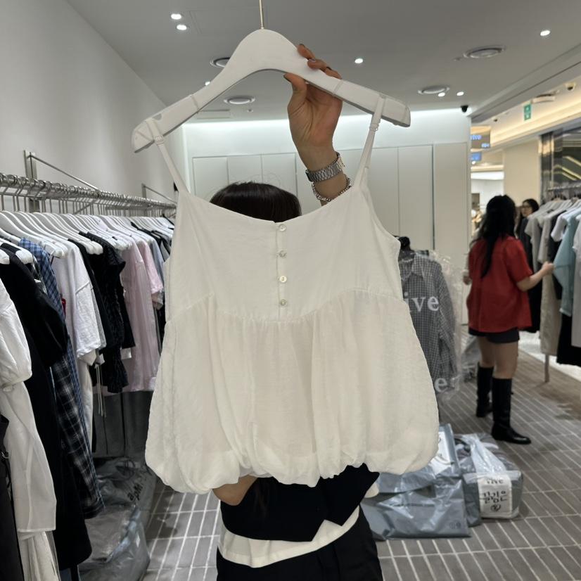 VIVE韓國代購㊣女裝新款熱賣休閑人氣時尚真品職業吊帶背心VIVE吊帶/背心