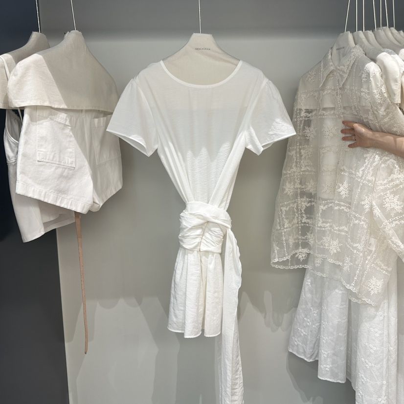 FRENCH DOOR韓國直郵㊣女裝新品25春夏熱賣推薦連衣裙裹身裙FRENCH DOOR連衣裙