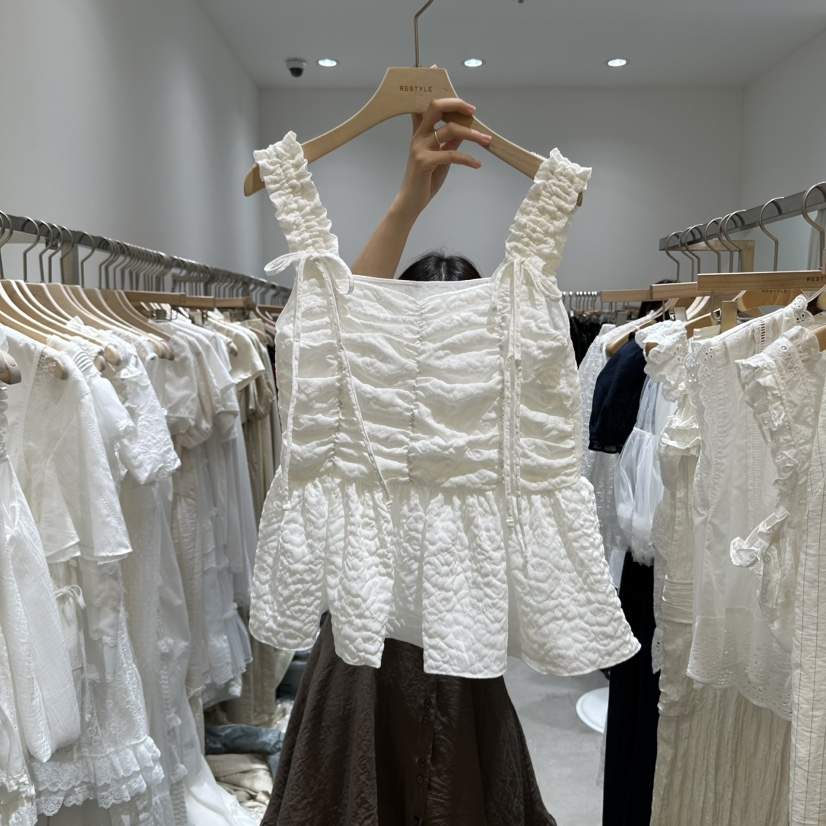 RE STYLE-Q東大門㊣直郵女裝新品休閑真品熱賣推薦吊帶背心RE STYLE吊帶/背心