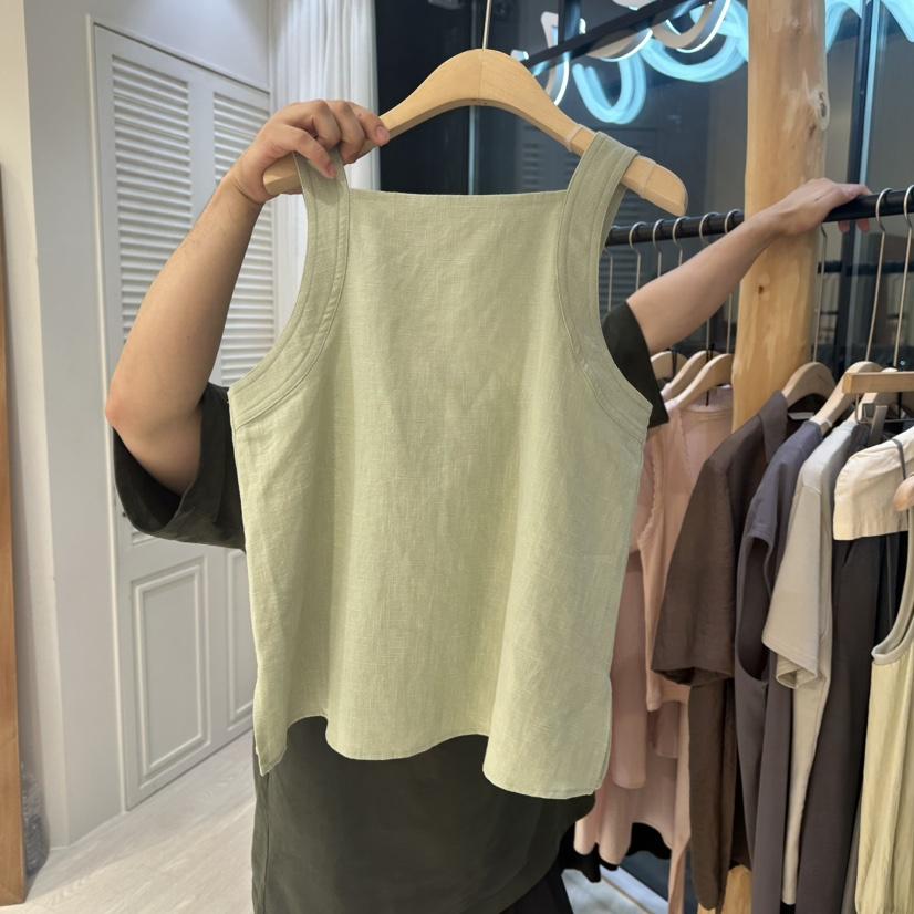 COPINER東大門㊣直郵女裝新品人氣時尚25春夏休閑職業吊帶背心COPINER吊帶/背心