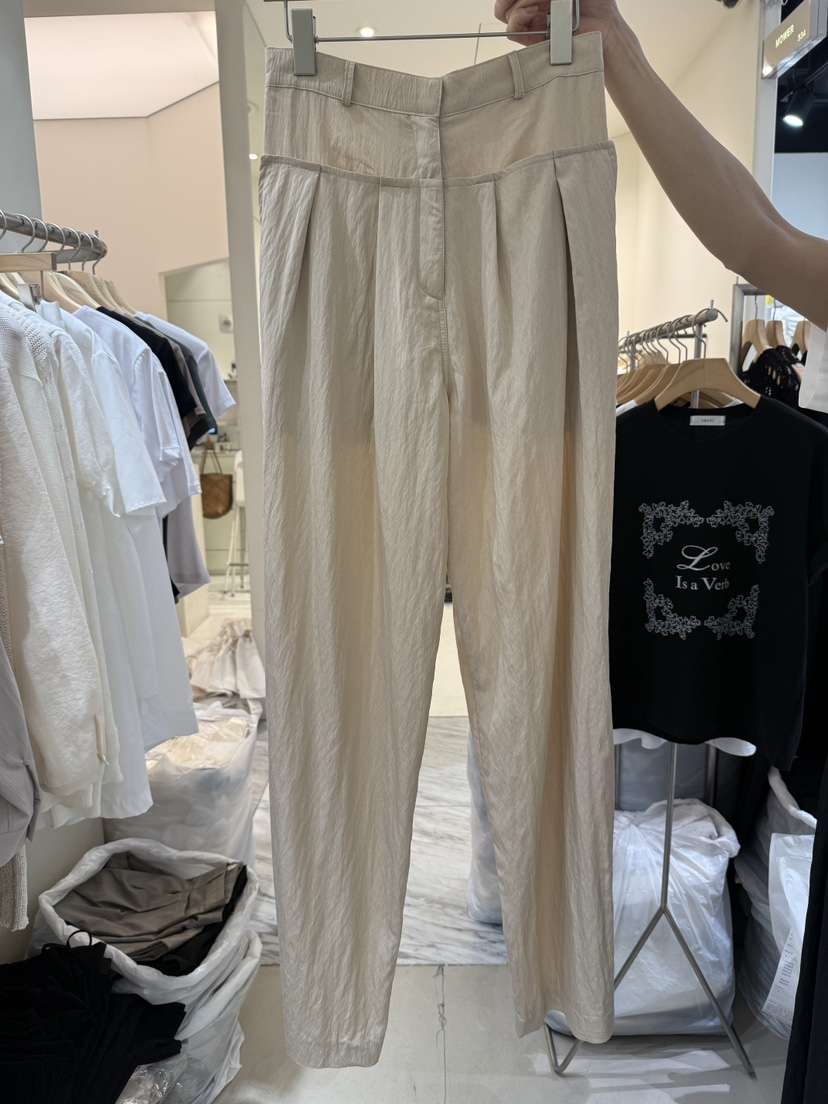 YIKHO STYLE東大門㊣直郵女士新品時尚推薦25春夏職業休閑褲YIKHO STYLE休閑褲