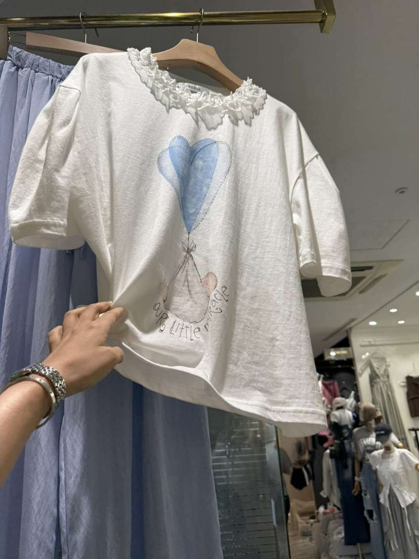 BE&amp;BE韓國直郵㊣女士新品推薦休閑職業熱賣真品25春夏T恤BE&beT恤