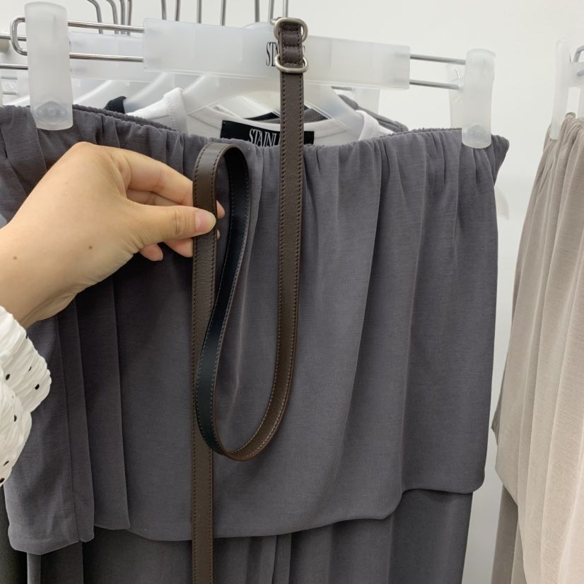 STAINLESS韓國代購㊣女裝新品職業時尚休閑推薦真品熱賣腰帶STAINLESS腰帶