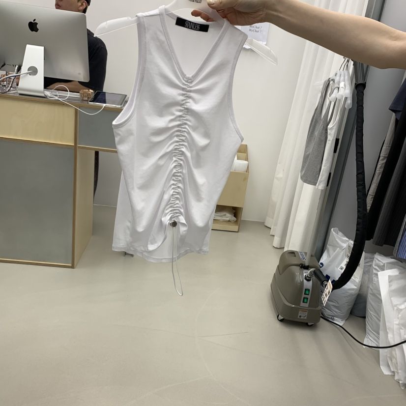 STAINLESS韓國代購㊣女裝新款25春夏真品職業推薦人氣吊帶背心STAINLESS吊帶/背心