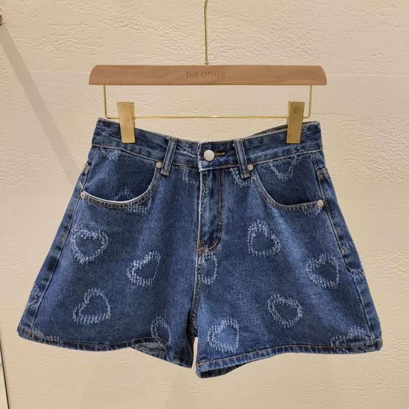 1 2ILLY-S東大門㊣直郵女裝新品推薦熱賣25春夏真品短褲刺繡1 2ILLY/THE SIL短褲