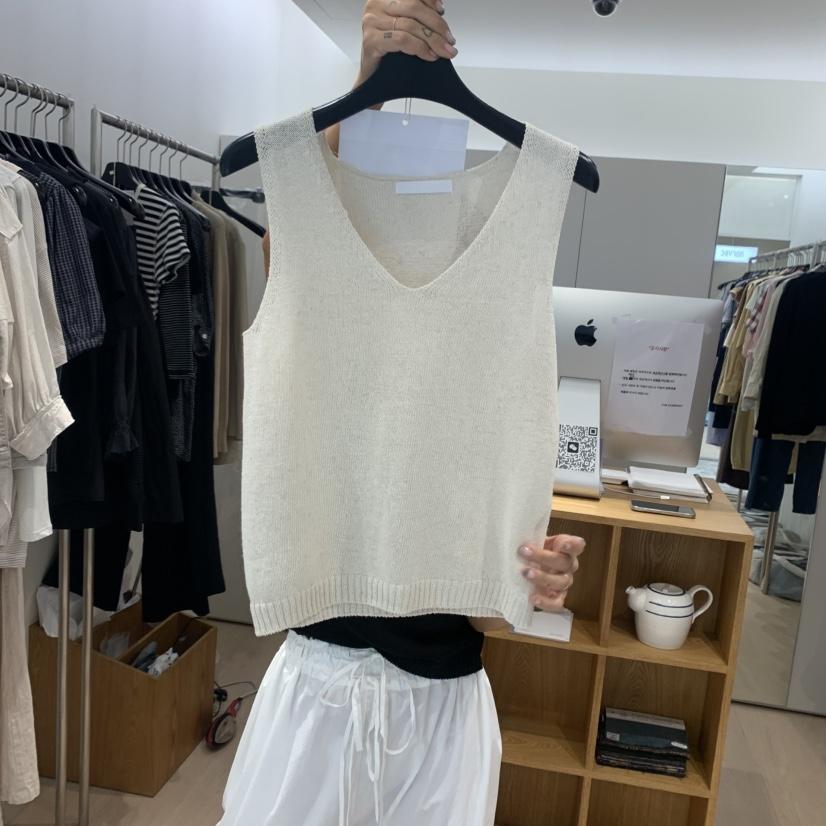 THE TARDUST韓國代購㊣女裝新款職業25春夏人氣推薦吊帶背心THE TARDUST吊帶/背心