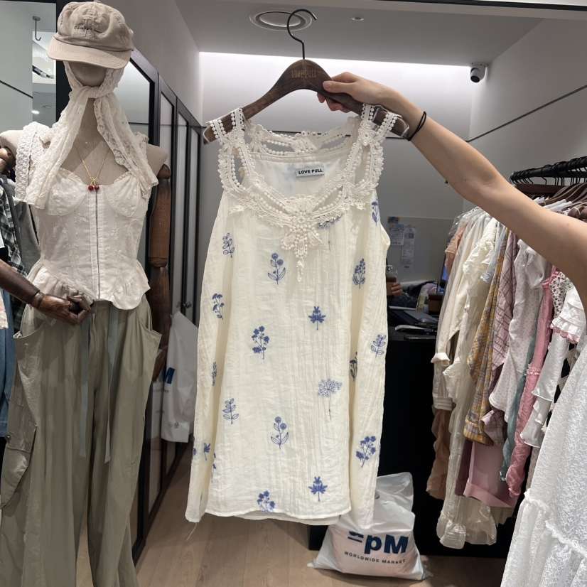 LOVE PULL韓國代購㊣女士新款職業真品時尚熱賣連衣裙刺繡LOVE PULL連衣裙