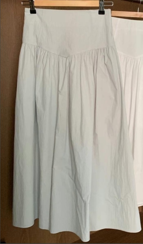 GAMGAK東大門㊣代購女裝新品時尚25春夏半身裙中短裙不含腰帶GAMGAK半身裙/中短裙