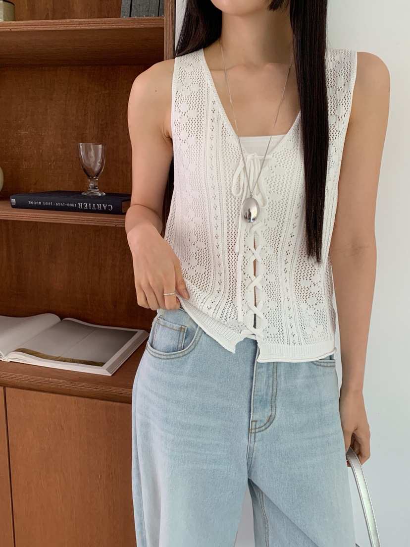 DARLUZ_MI韓國代購㊣女裝新款職業熱賣時尚休閑真品人氣馬甲DARLUZ_MI馬甲