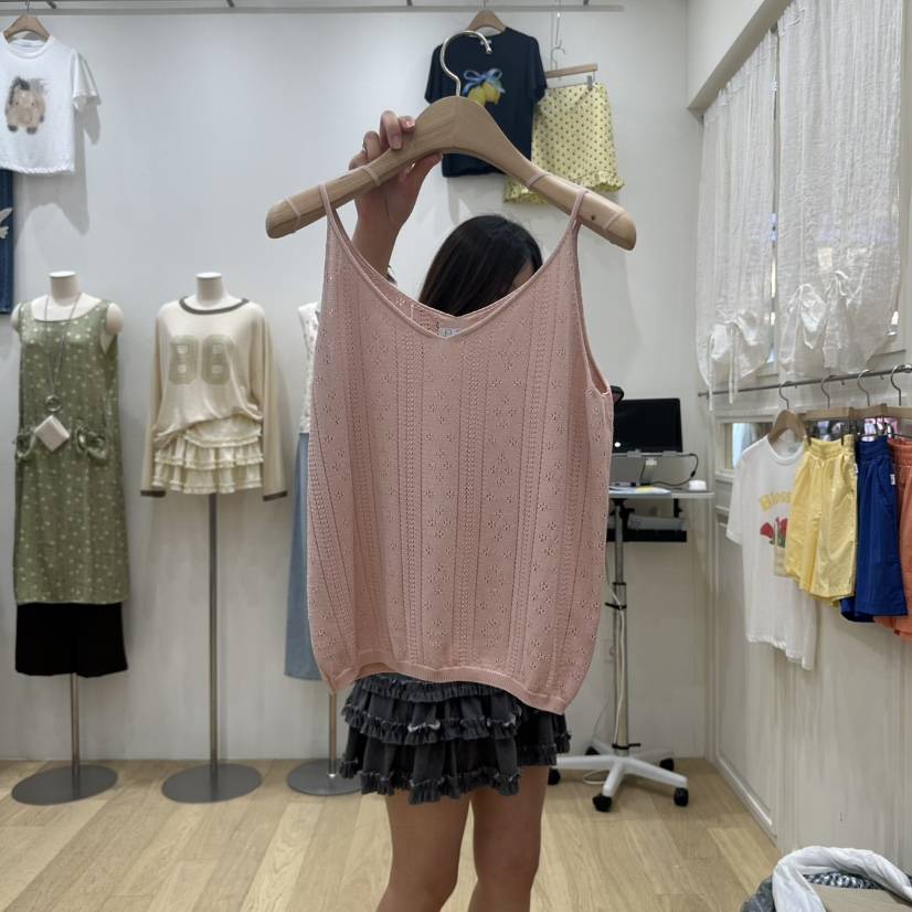 FURE東大門㊣代購女士新品職業休閑時尚熱賣真品25春夏吊帶背心FURE吊帶/背心