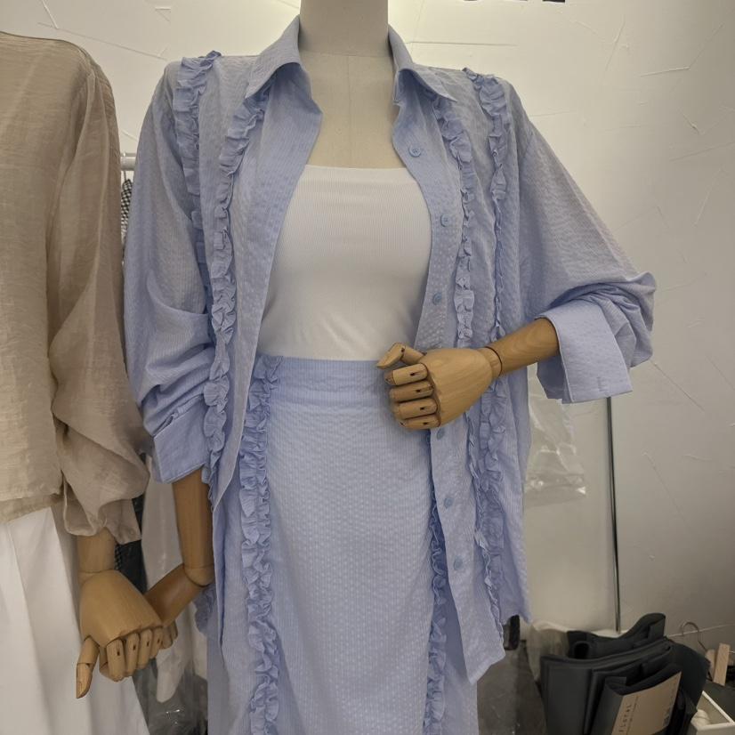 FLORAL東大門㊣實拍女士新品時尚人氣熱賣休閑襯衫蕾絲衫棉質FLORAL襯衫/蕾絲衫
