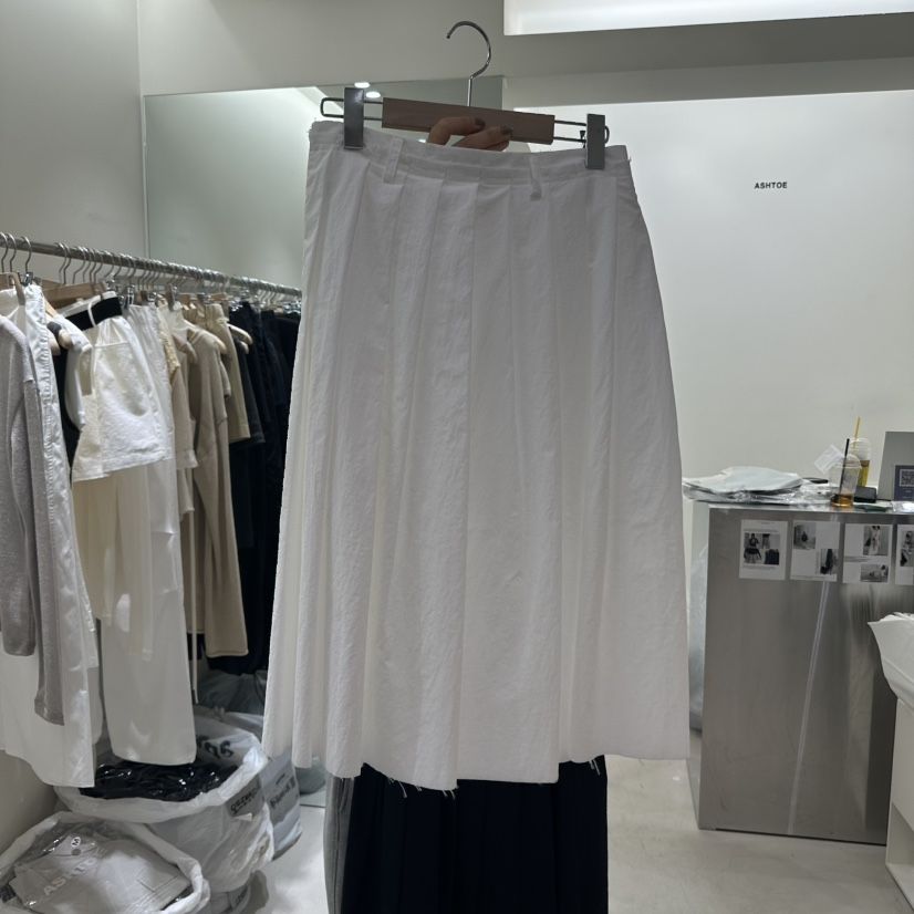 ASHTOE東大門㊣實拍女士新品職業時尚推薦人氣真品25春夏長裙ASHTOE長裙