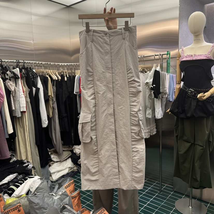 BABYTOUCH東大門㊣直郵女士新品25春夏時尚職業熱賣推薦長裙BABYTOUCH長裙