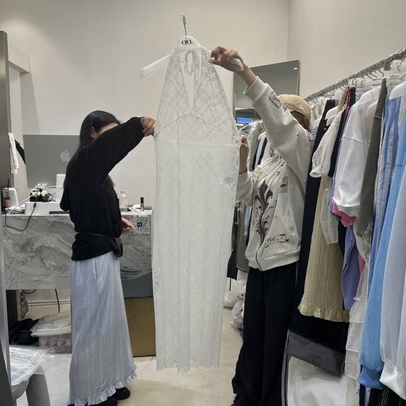 EYEL韓國直郵㊣女裝新款職業熱賣時尚人氣真品休閑25春夏連衣裙EYEL連衣裙