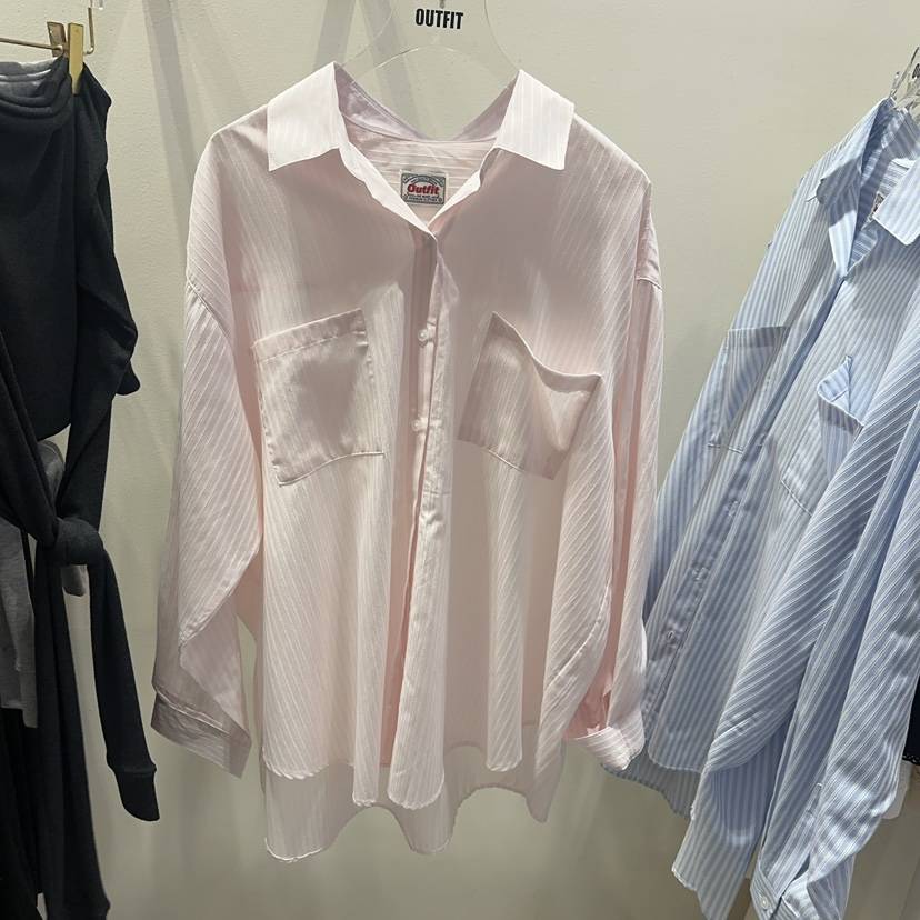 OUTFIT東大門㊣代購女士新品熱賣推薦25春夏時尚襯衫蕾絲衫OUTFIT襯衫/蕾絲衫