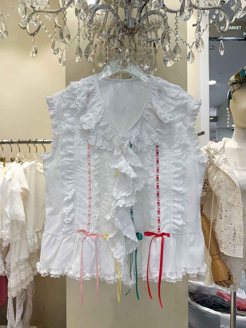 81 MARKET-L東大門㊣直郵女裝新款推薦人氣真品襯衫蕾絲衫81 MARKET-L襯衫/蕾絲衫