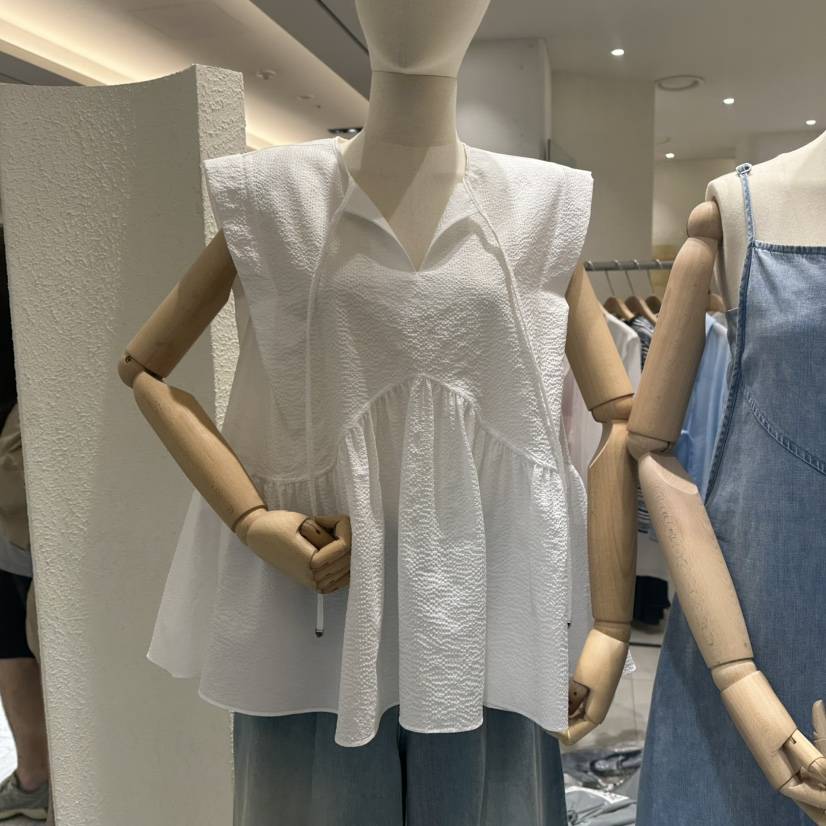BLUEI-D韓國代購㊣女士新品熱賣職業25春夏推薦時尚吊帶背心Blue i-d吊帶/背心