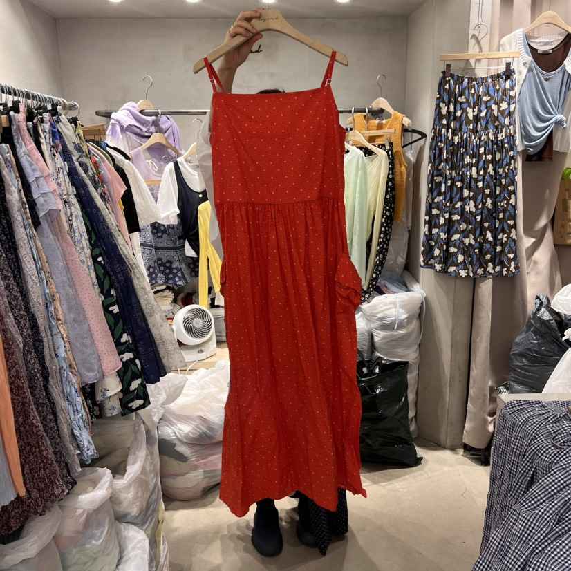 LOGROAD東大門㊣代購女士新款25春夏時尚推薦休閑真品連衣裙LOG ROAD連衣裙