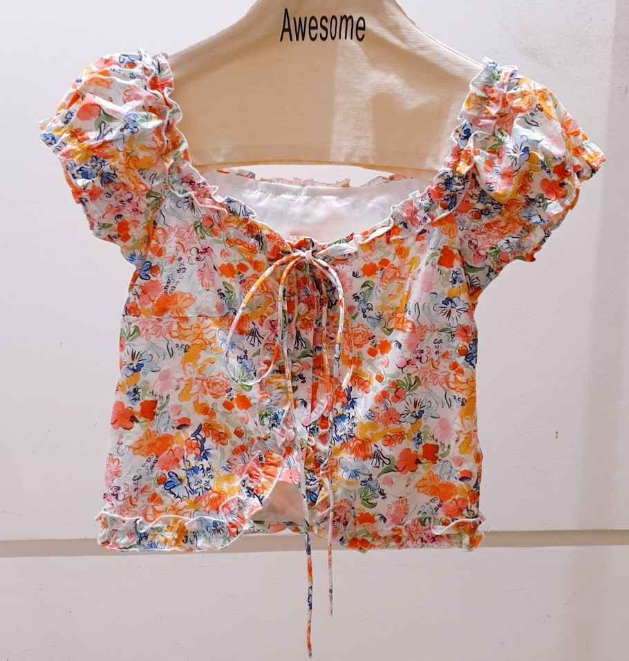 AWESOME-P韓國代購㊣女士新品真品休閑推薦人氣襯衫蕾絲衫AWESOME-P襯衫/蕾絲衫