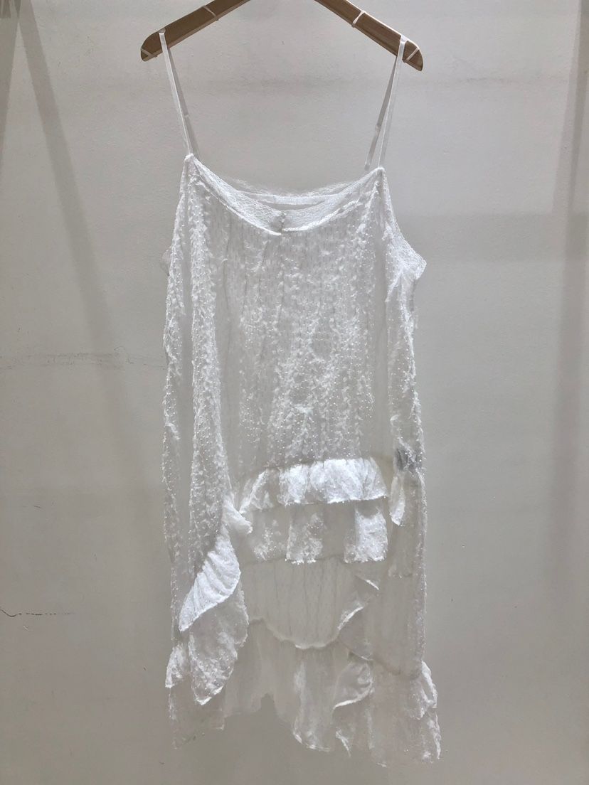 BIENBIEN東大門㊣實拍女士新品熱賣休閑時尚連衣裙荷葉邊蕾絲ir bien-P連衣裙