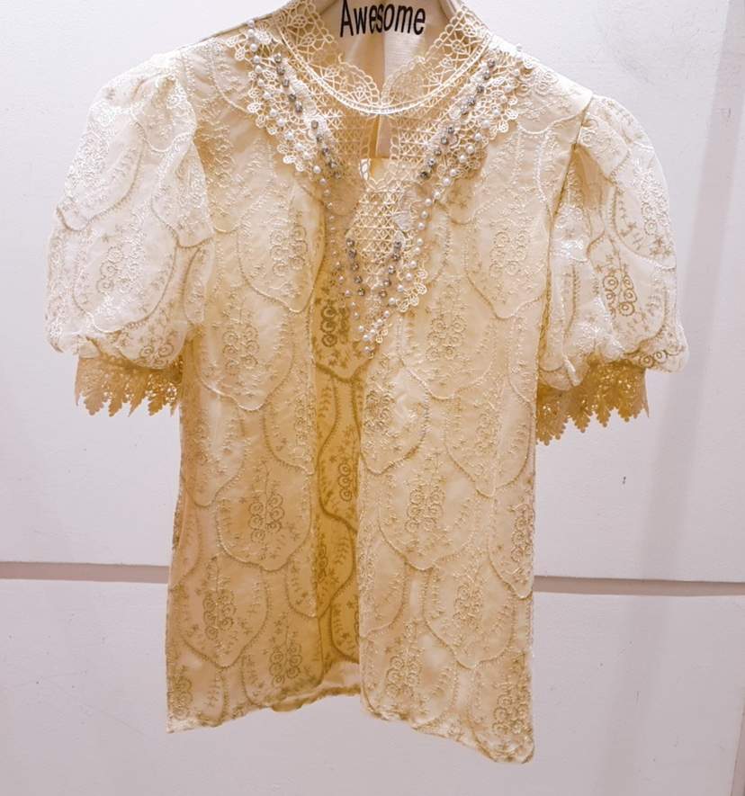 AWESOME-P東大門㊣實拍女士新款職業熱賣真品推薦襯衫蕾絲衫AWESOME-P襯衫/蕾絲衫
