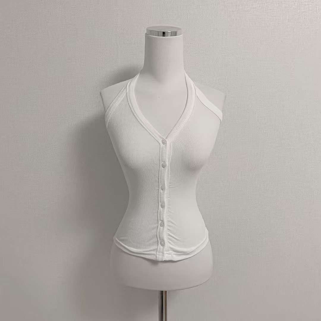 ISABELLA東大門㊣實拍女士新品25春夏人氣休閑吊帶背心開衫ISABELLA吊帶/背心