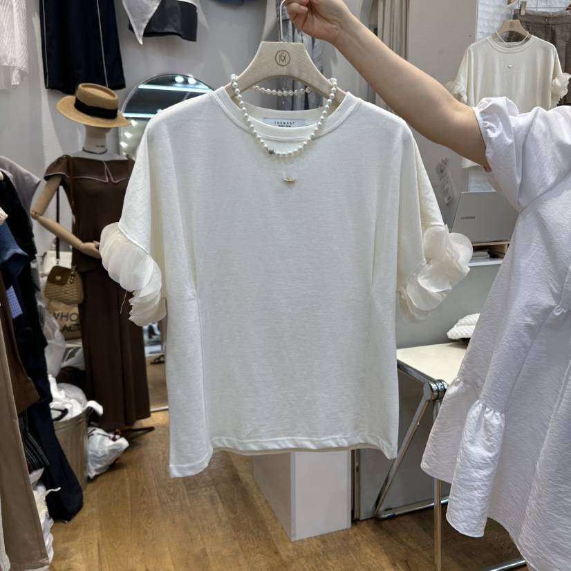 THE MOST-Q韓國直郵㊣女裝新品休閑職業真品熱賣時尚推薦T恤THE MOSTT恤