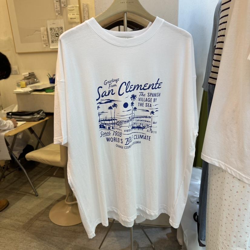 AND FLOYD東大門㊣實拍女士新品25春夏休閑職業時尚熱賣T恤stunning and FloydT恤