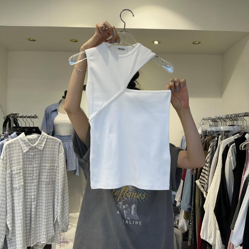 MORAN東大門㊣代購女裝新款熱賣職業人氣時尚真品休閑吊帶背心MORAN/MOSCO吊帶/背心