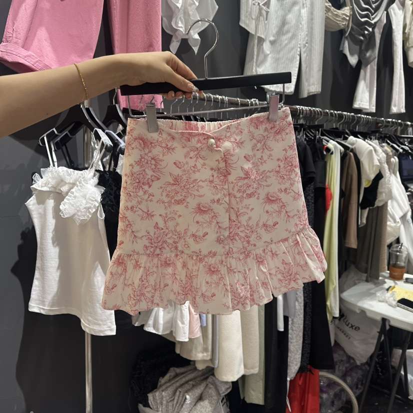 RARE CLOSET東大門㊣直郵女裝新品職業25春夏休閑推薦短裙RARE CLOSET短裙