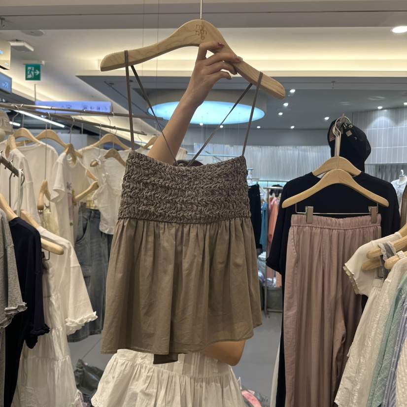 MIMME東大門㊣代購女裝新品時尚熱賣25春夏推薦真品吊帶背心MIMME吊帶/背心