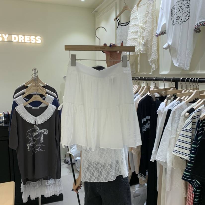 DAISY DRESS東大門㊣實拍女裝新款25春夏真品半身裙中短裙DAISY DRESS半身裙/中短裙