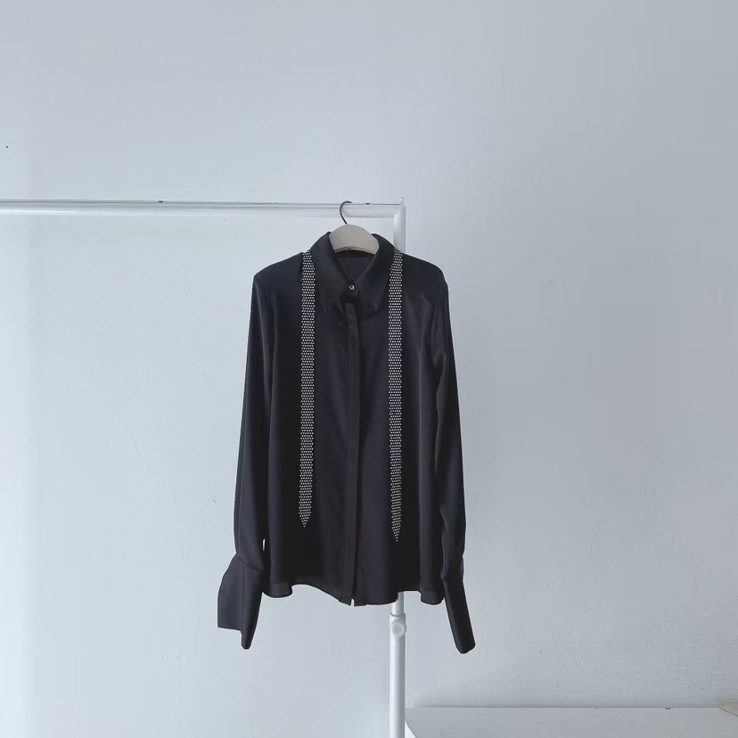 RIJINA東大門㊣直郵女士新品25春夏推薦休閑人氣襯衫蕾絲衫RIJINA襯衫/蕾絲衫