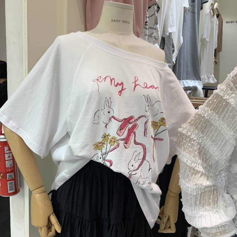 DAISY DRESS東大門㊣實拍女裝新品職業25春夏真品人氣熱賣T恤DAISY DRESST恤
