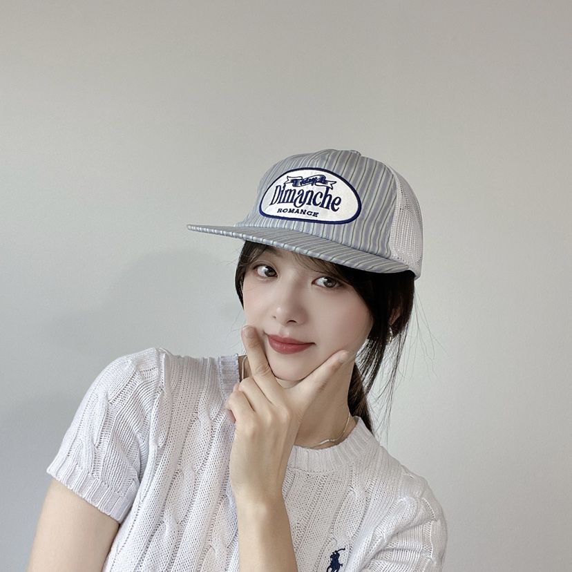LOVELY HAT韓國代購㊣女裝新款25春夏人氣真品職業休閑帽子LOVELY HAT帽子