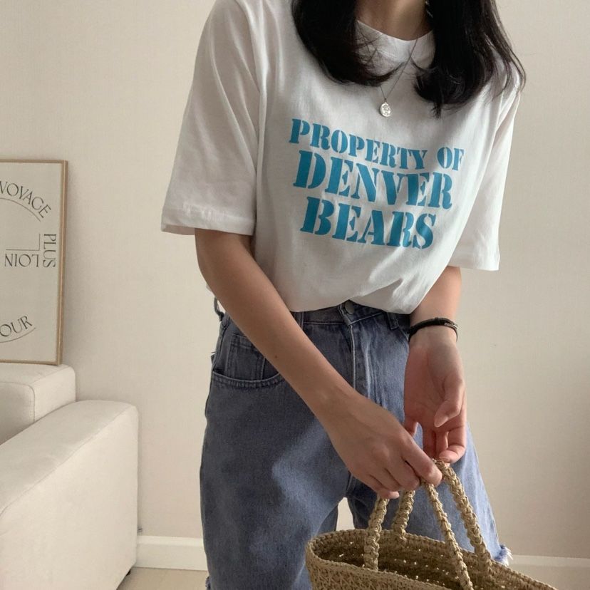 HELLO JINI東大門㊣直郵女裝新款25春夏熱賣推薦時尚休閑T恤HELLO JINIT恤