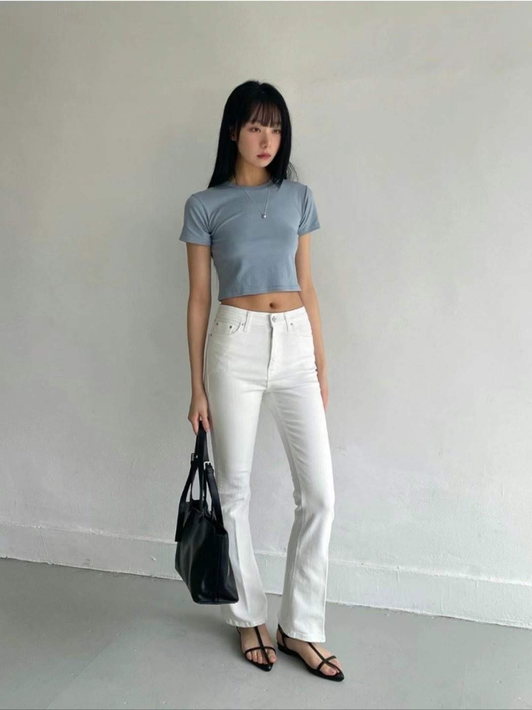 MISSJEAN韓國直郵㊣女士新品職業人氣真品時尚25春夏休閑褲MISSJEAN休閑褲