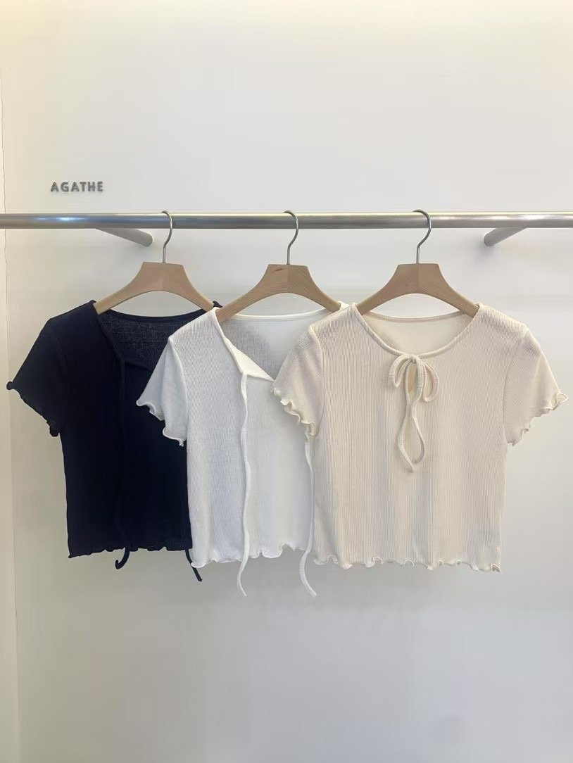 AGATHE韓國直郵㊣女裝新品休閑人氣時尚職業熱賣真品針織衫AGATHE針織衫