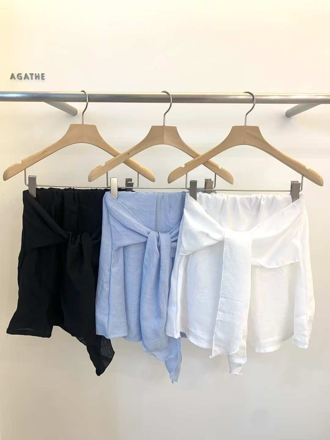 AGATHE韓國代購㊣女士新款推薦人氣時尚休閑25春夏吊帶背心AGATHE吊帶/背心