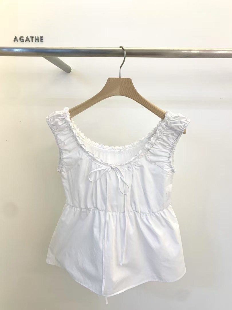 AGATHE東大門㊣實拍女裝新品休閑熱賣25春夏推薦人氣吊帶背心AGATHE吊帶/背心