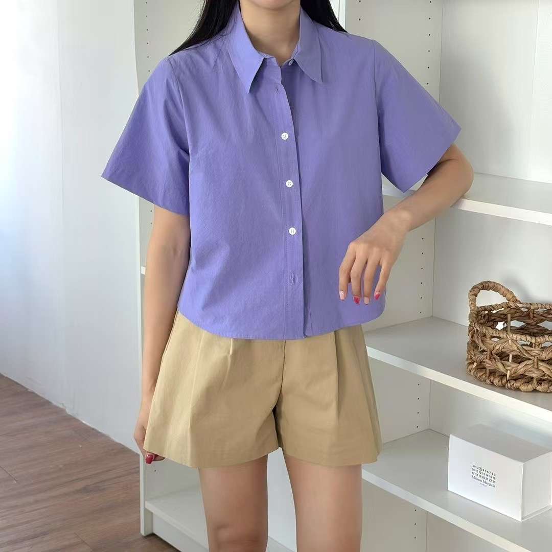 VERY GOOD韓國代購㊣女士新品休閑熱賣真品人氣襯衫蕾絲衫絨VERY GOOD襯衫/蕾絲衫