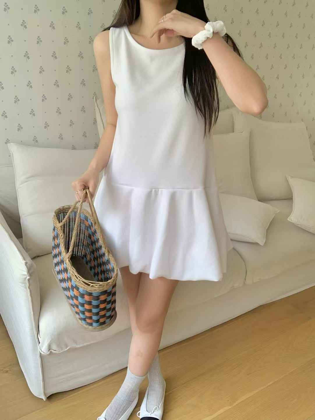 AGATHE韓國代購㊣女裝新品25春夏真品推薦人氣熱賣時尚連衣裙AGATHE連衣裙